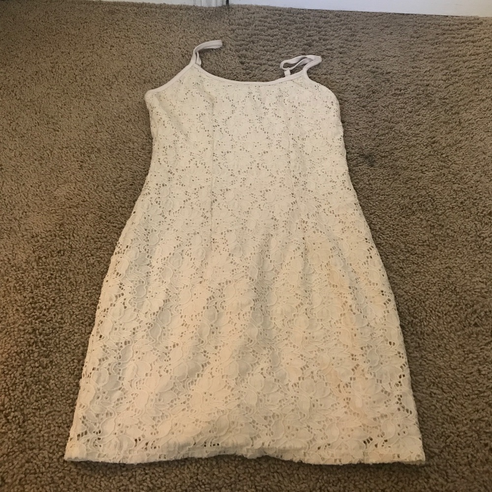 Lace mini dress